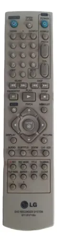 Controle Remoto Para Gravador De Dvd LG 6711r1p09j #av (Usado)