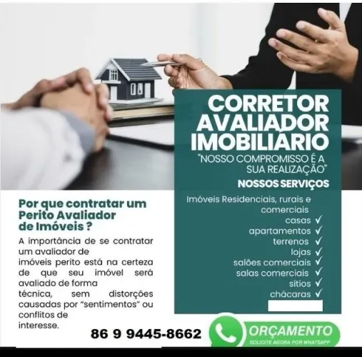 Avaliador profissional de imóveis