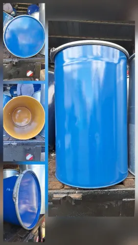 Tambores 200L lindíssimos c tampa removível. Ótimos p churrasqueira