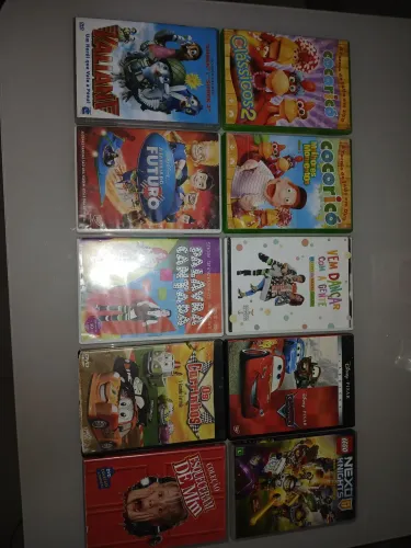 DVDs INFANTINS DIVERSOS PARA CRIANÇAS