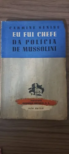 Livro Eu Fui Chefe da Polícia de Mussolini