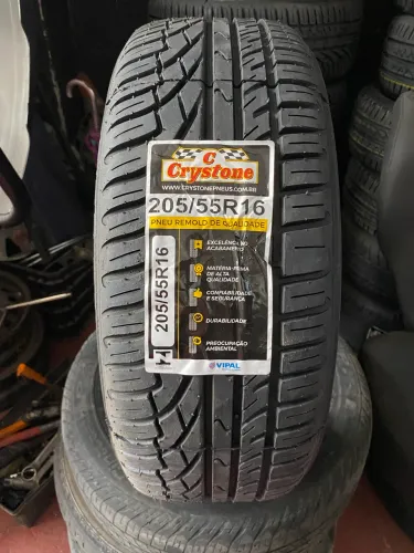 Pneu Remolde Crystone 205/55R16