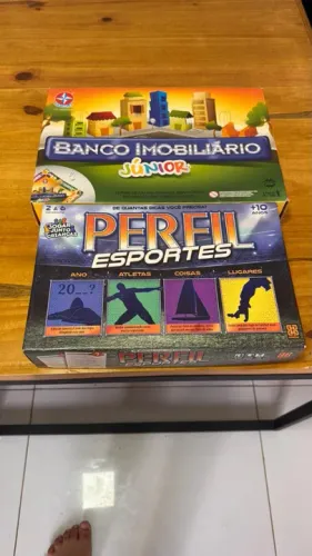 Banco Imobiliário e Perfil Esportes