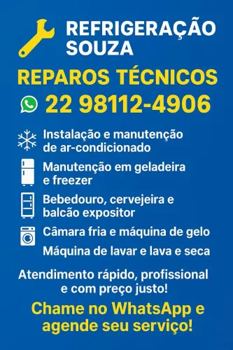 Serviços de refrigeração em geral