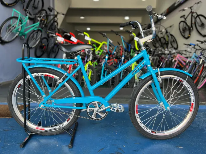 Bicicleta Ceci Potty aro 24 - Azul bebê