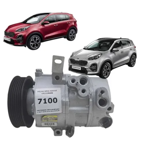 Compressor Creta Sportage 2.0 2017 2018 2019 2020 Dve16n      ETQ7100