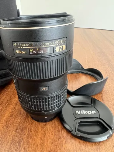 Lente Nikon AF-s Nikkor 16-35 mm f/4G Ed VrLente Nikon AF-s