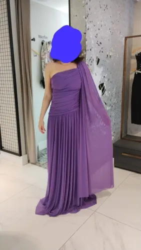 Vestido de festa lilás