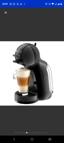 Cafeteira dolce gusto 110v nova na caixa 