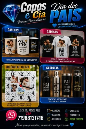 Presentes dia dos pais