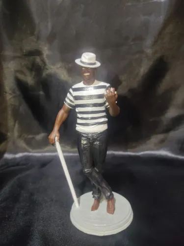 Zé pilintra imagem em resina 3D 16cm