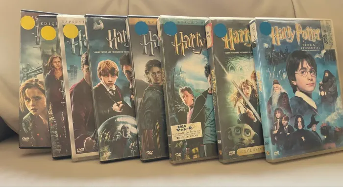 coleção DVD Harry Potter!!!