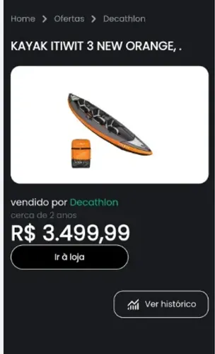 Caiaque 3 lugares inflável - itiwit tribord decathlon