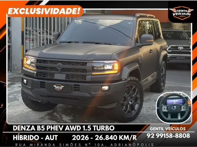 Denza B5 SUV híbrido plug-in 2026