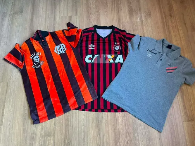 KIT 3 CAMISAS ATLÉTICO PARANAENSE