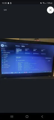 Notebook sem funcionamento por conta de SSD, informações apenas do produto.