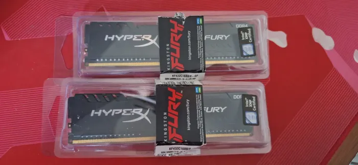 Memória RAM HyperX Fury 16GB DDR4 2666MHz (8gbx2)