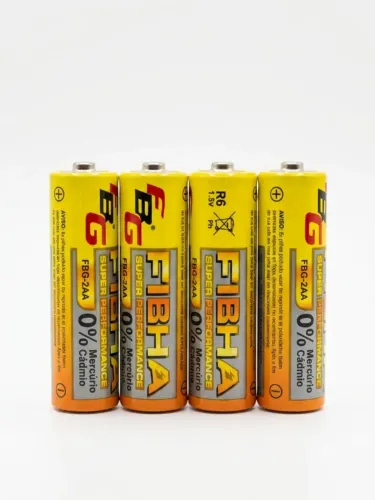 Pilha EBG Super Performance AA (Média) - Kit com 4 Unidades