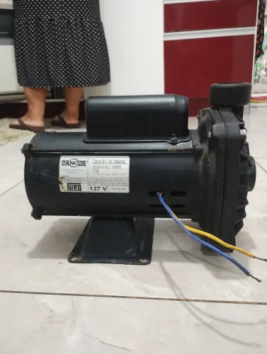 Bomba d'água 1cv 127 volts motor Weg monofásico 