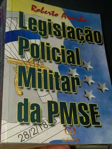 Livro Legislação Policial Militar da PMSE