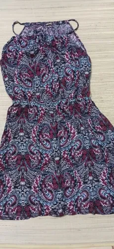 Vestido curto viscose tamanho M