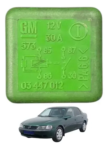 Rele Auxiliar Compressor Ar Vectra Gls 1996 1997 1998 1999 Peça 1