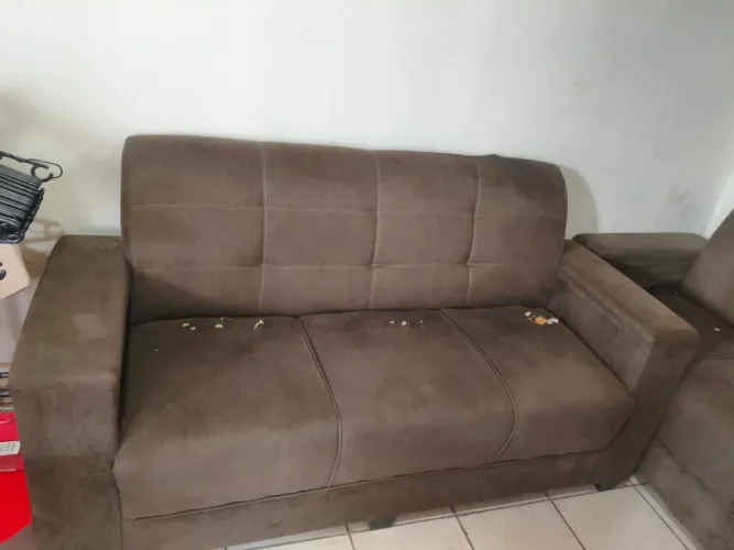 Sofás 2 e 3 lugares usado