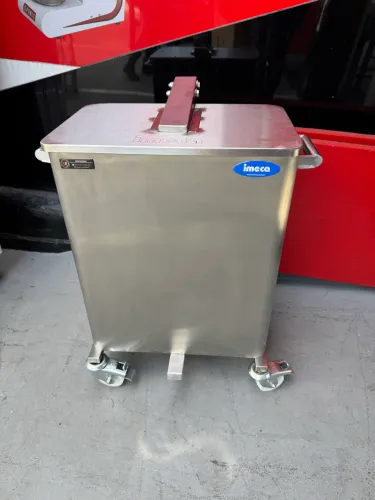 LIXEIRA AÇO INOX 430 NOVA 75 LITROS