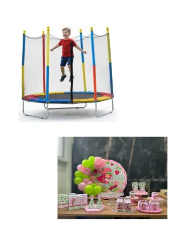 Aluguel de kit decoração + pula pula 