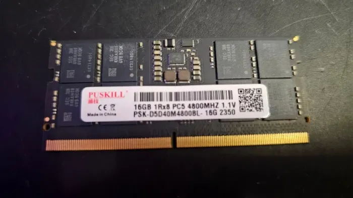 Memória RAM Fuse 32GB DDR5 4800MHz Notebook | SODIMM (2x16Gb)