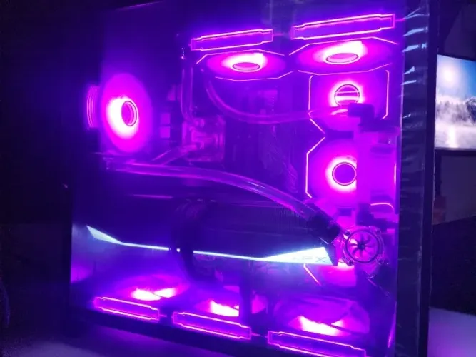 computador gamer high end ryzen 9 7950x3d 32gb ddr5 6400mhz 9070 xt 2tb nvme