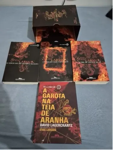 Coleção Millenium (4 livros)