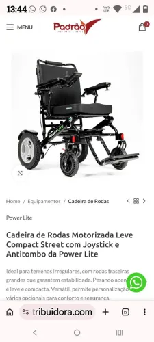 Cadeira elétrica Power lite 