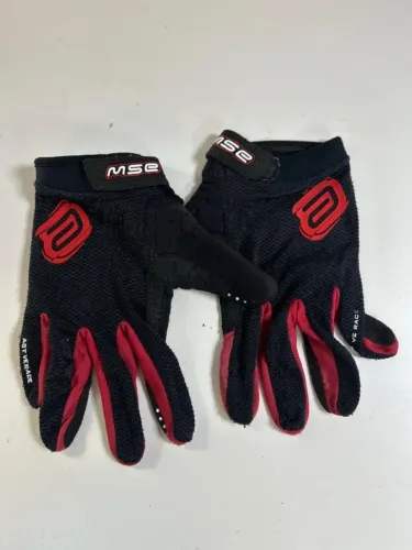 Luva Asw Trilha Preta Vermelha Motocross Tam Xl Original