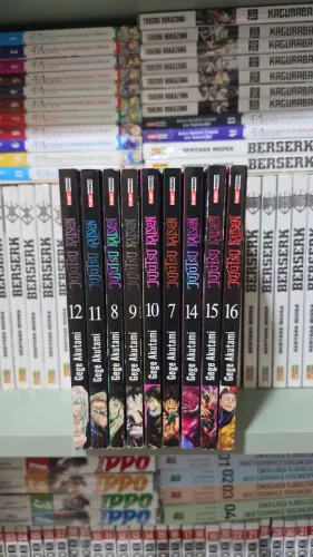 Lote de Mangás e livros