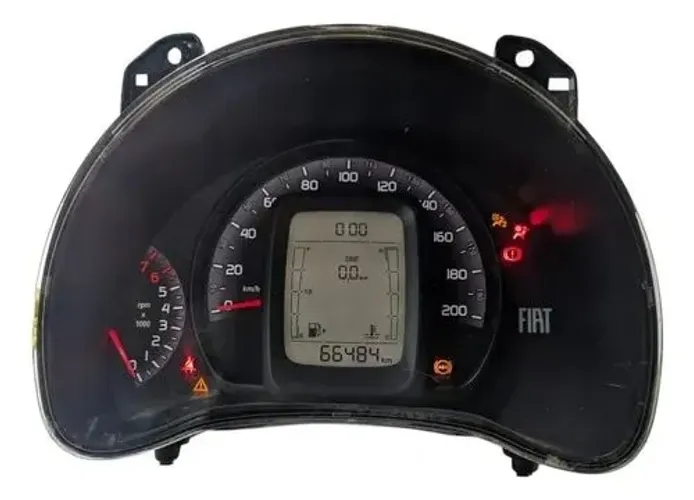 Painél digital do Fiat uno e outros carros