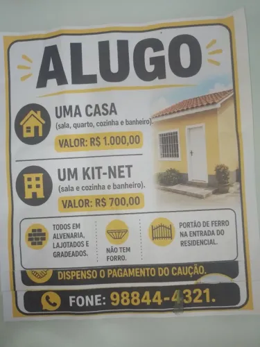 ALUGUEL DE CASAS