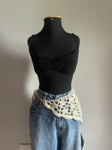 Bandana de crochê