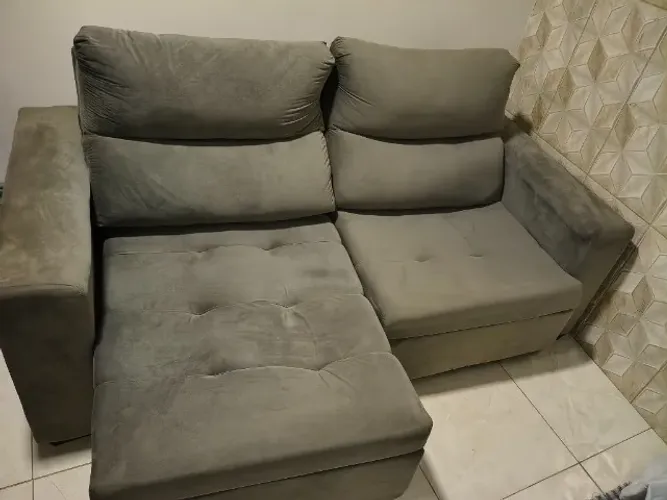 Sofá reclinável