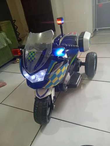 Mini moto eletrônica infantil 