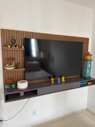 Painel Ripado para tv de até 65 polegadas