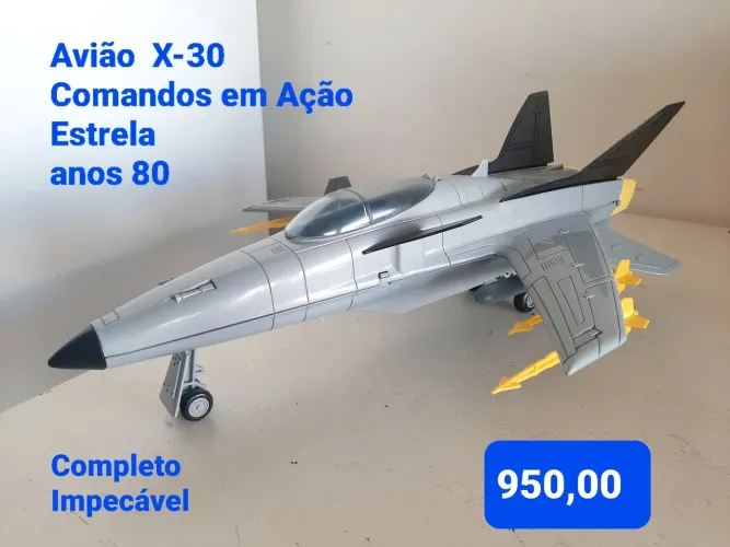 Avião X30 Comandos em Ação Estrela