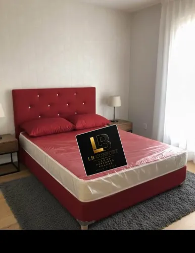 Cama casal de espuma