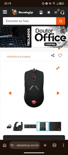 KIT GAMER TECLADO, MOUSE, FONE E MOUSEPAD