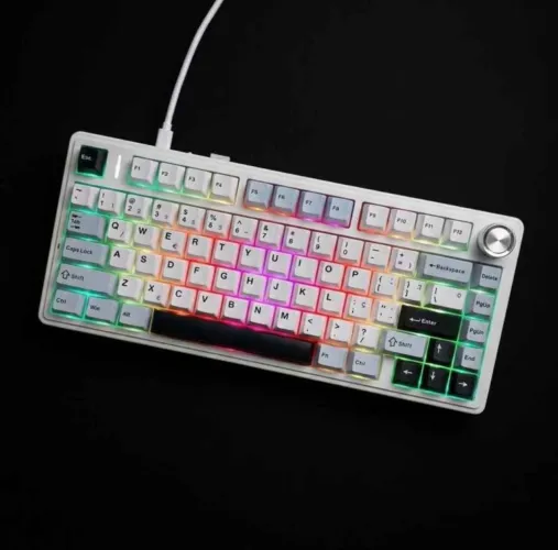 Teclado Mecânico Gamer Aula F75 (NOVO)