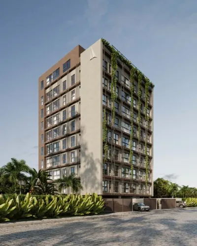 Flat com 1 dormitório à venda, 29 m² por R$ 305.000 - Intermares - Cabedelo/PB