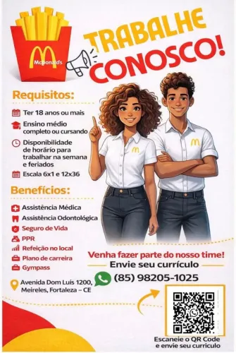 Vaga no Méqui