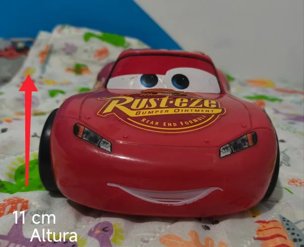 Carrinho roda livre relâmpago Mc queen Carros