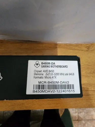 Kit mancer B450M da, AM4 + 16gb (8x2) Ddr4 3200mhz