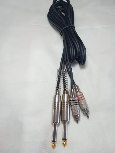 Cabo Pra Áudio 2P10 Pra2 RCA 1.80;Mt